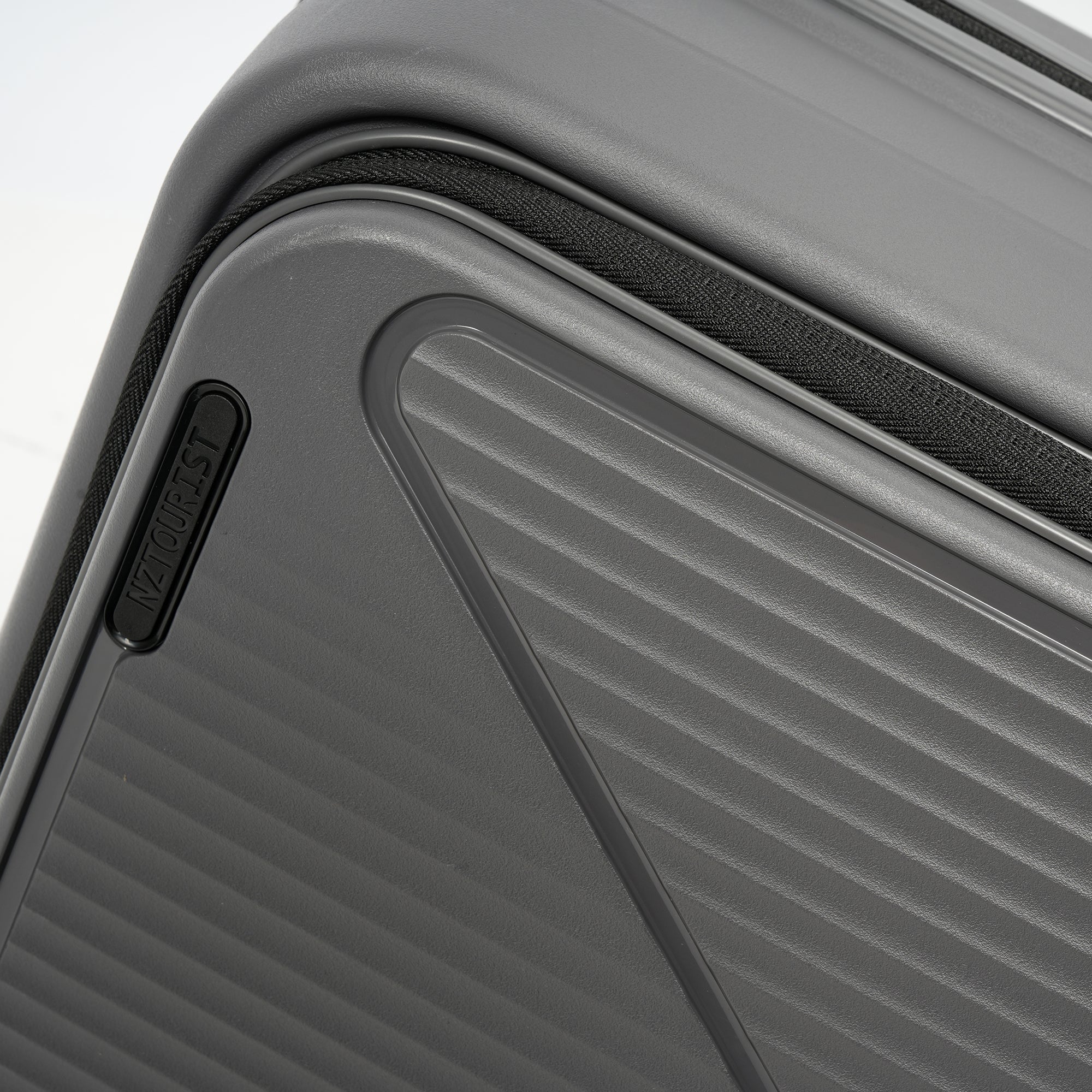 NZTourist Primo Dual Open 77cm Suitcase - Grey