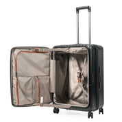 San Michelle Wayfarer Front-Open Suitcase 80cm - Black