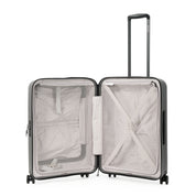 NZTourist Primo Dual Open 66cm Suitcase - Grey