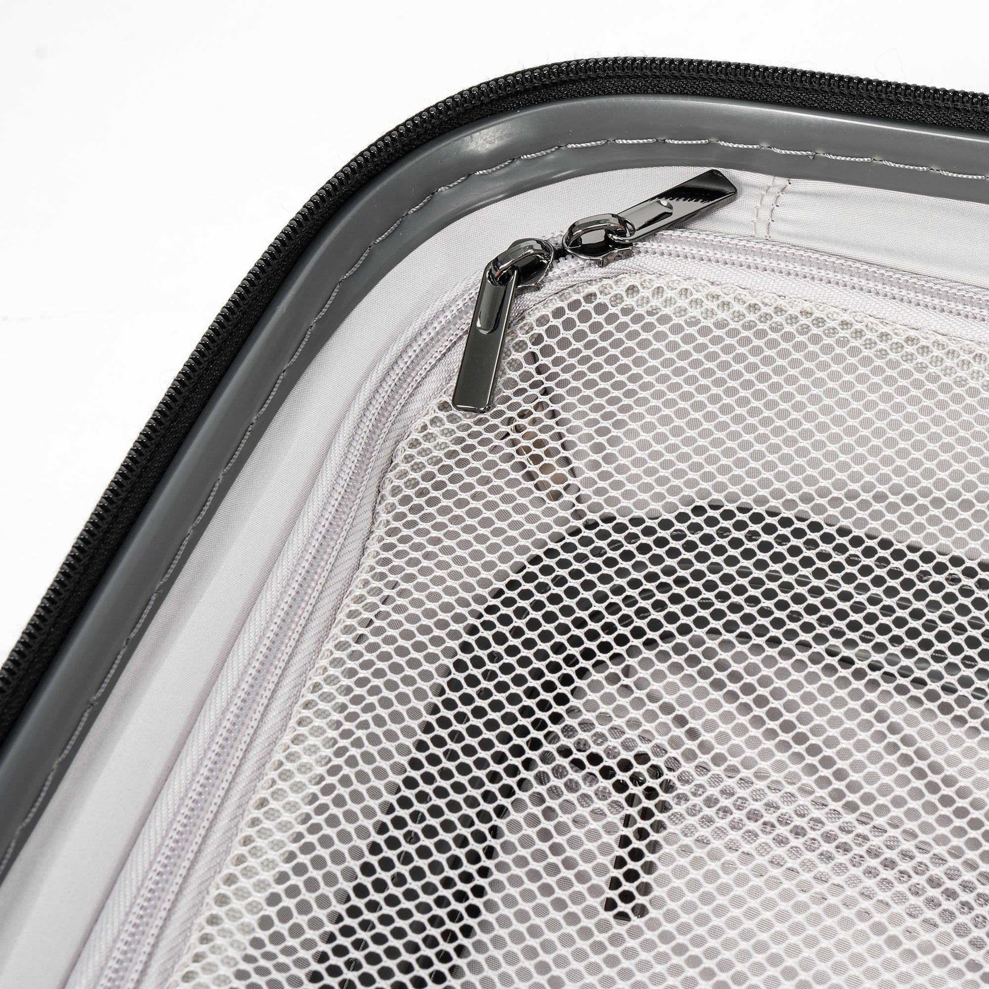 NZTourist Primo Dual Open 77cm Suitcase - Grey