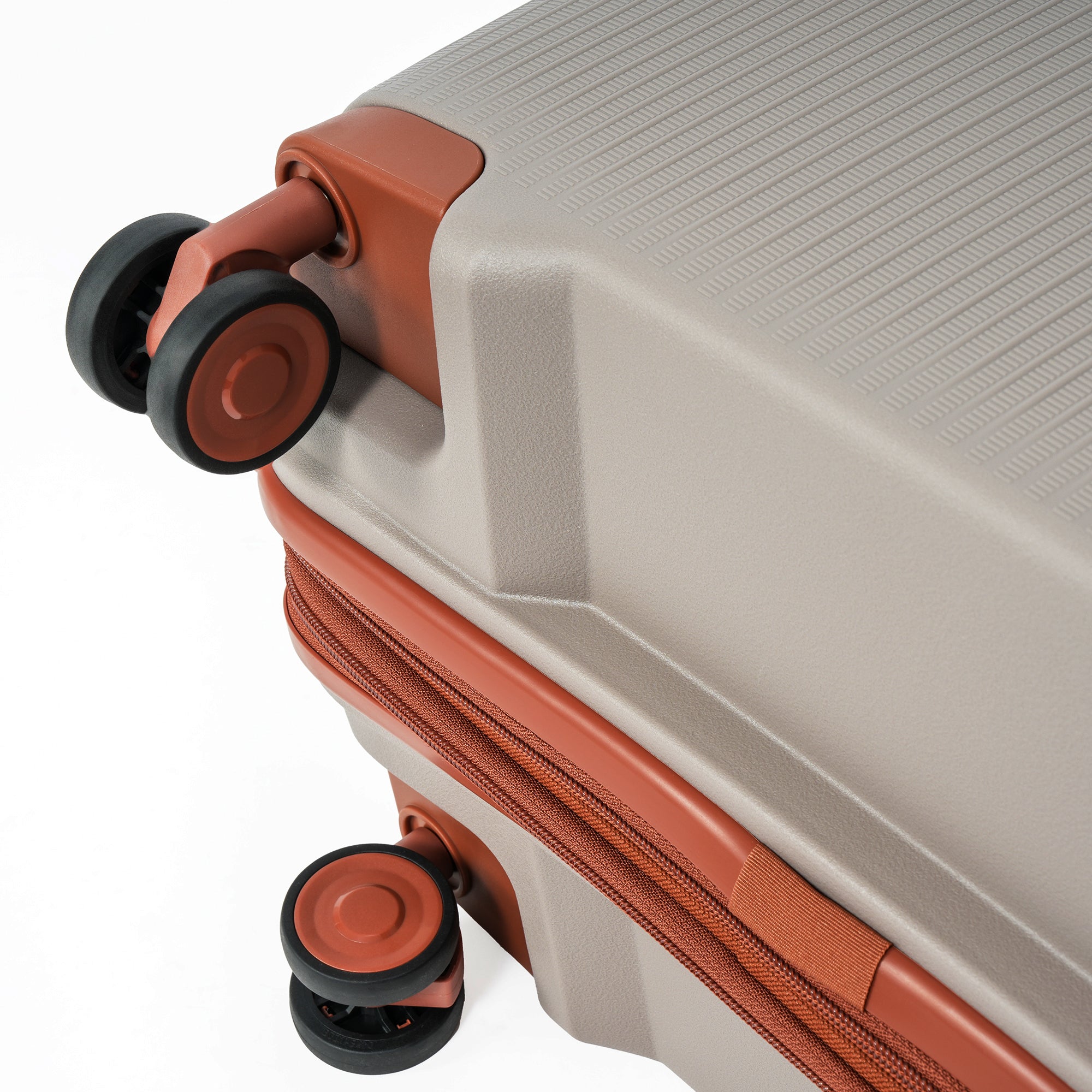 NZTourist Terra Luxe 76cm Suitcase - Taupe