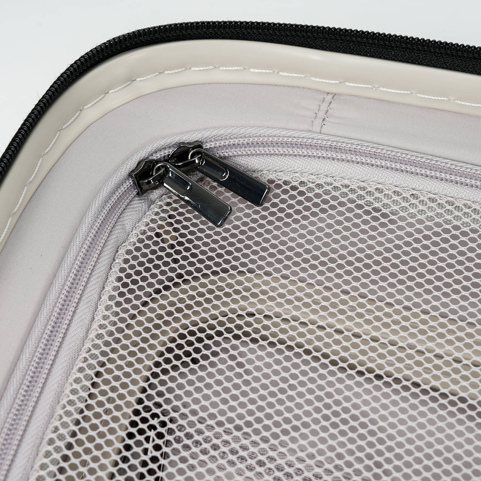 NZTourist Primo Dual Open 66cm Suitcase - Beige