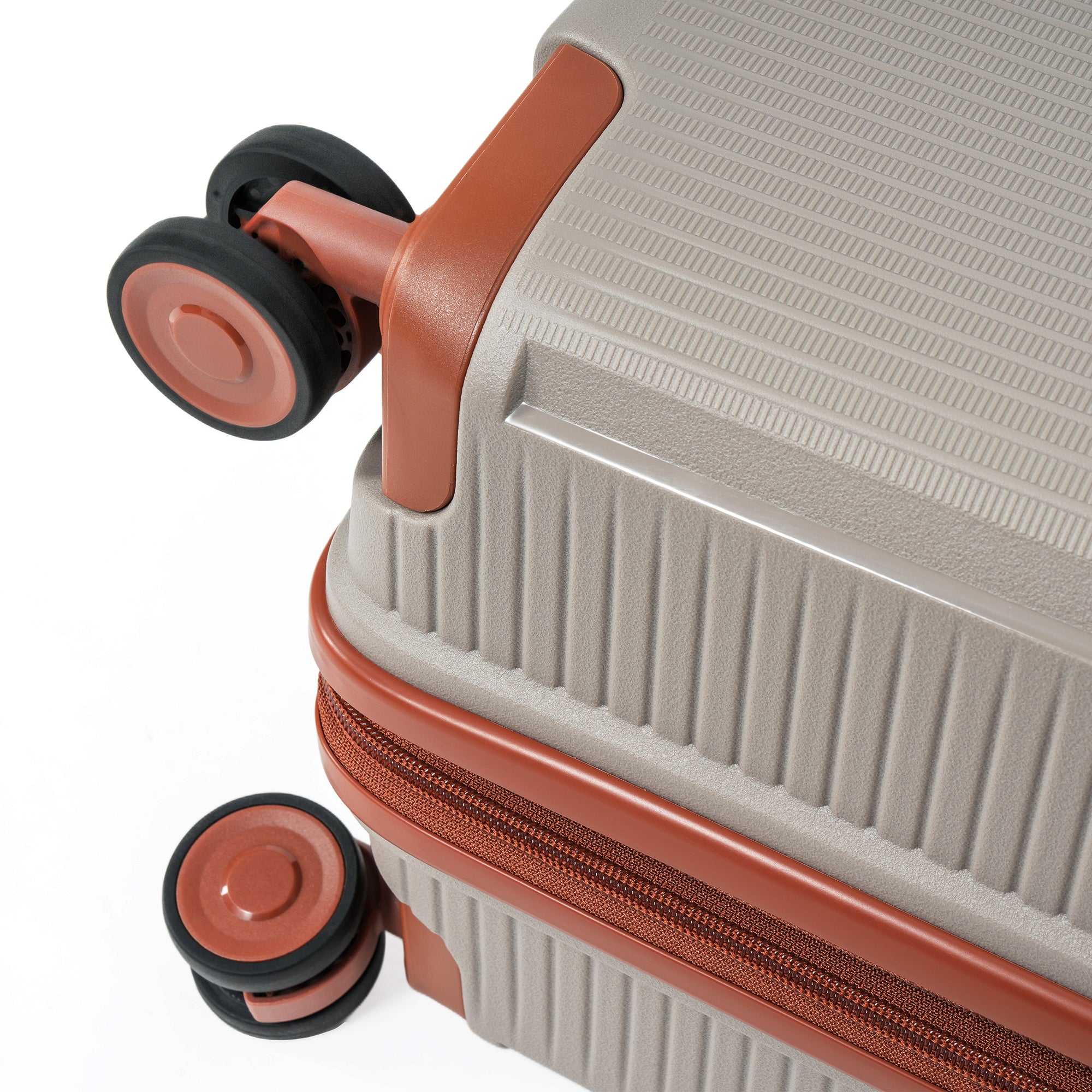 NZTourist Terra Luxe 76cm Suitcase - Taupe