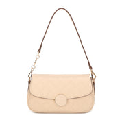 Sofia Baguette Bag - Pale Apricot