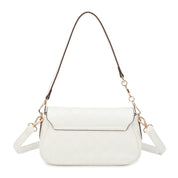 Sofia Baguette Bag - White