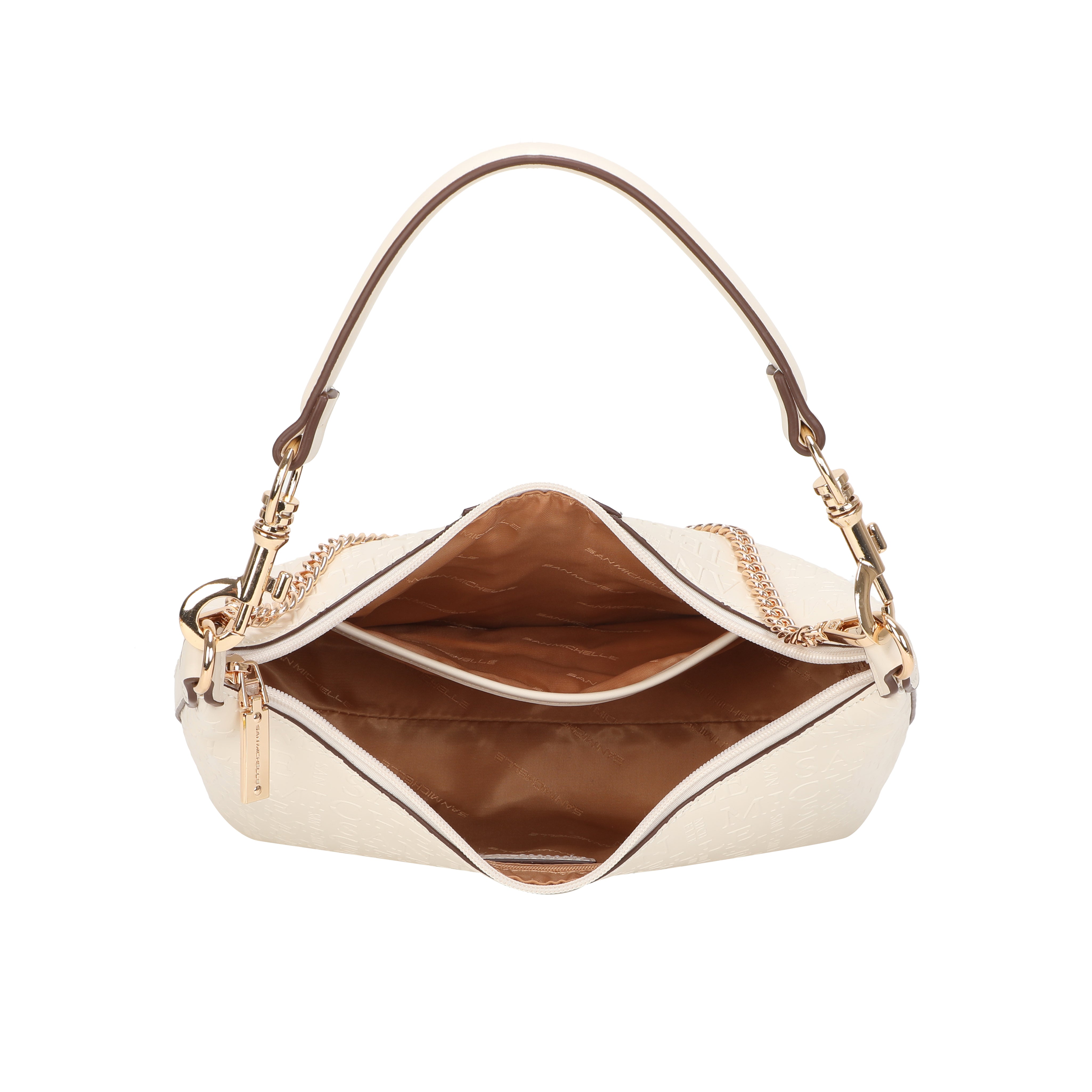 Michelle Hobo Bag - Beige