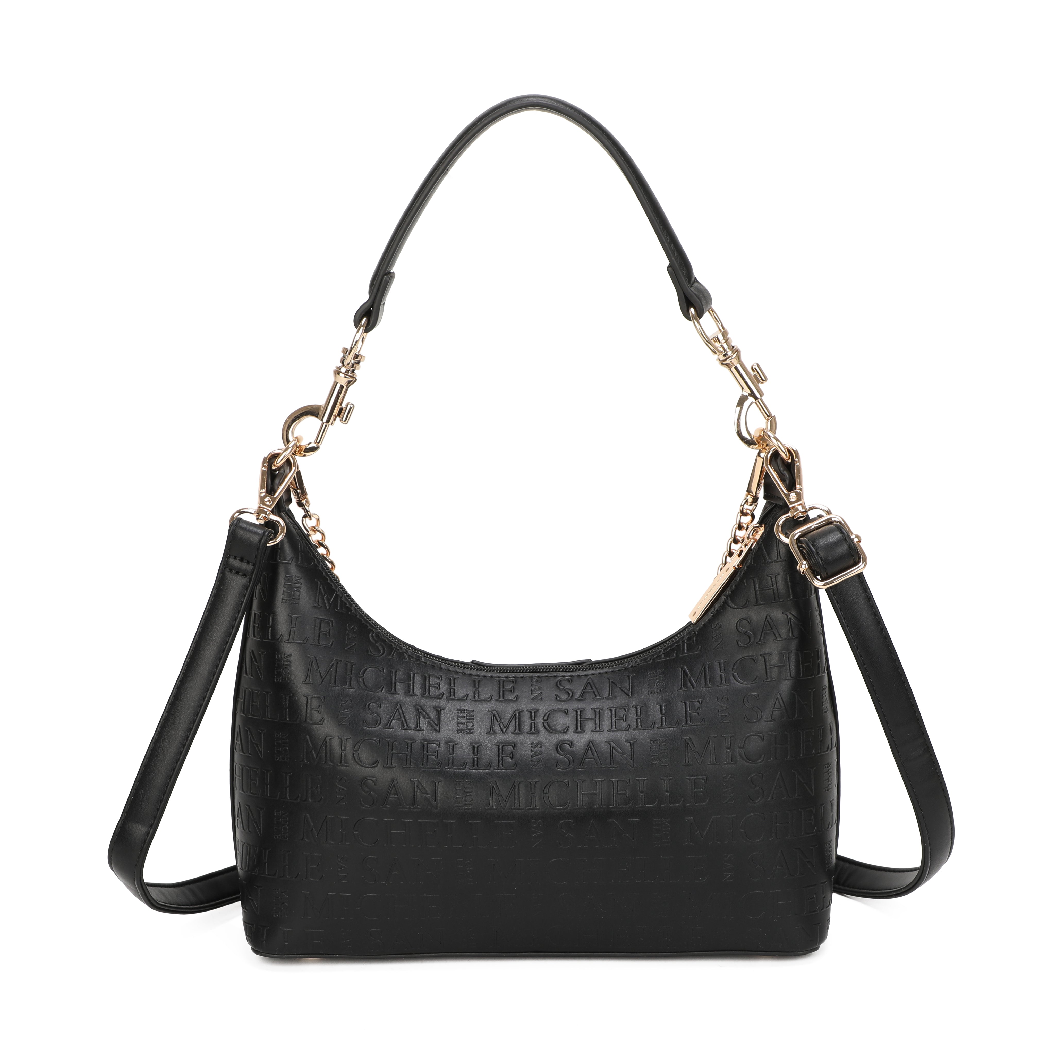 Michelle Hobo Bag - Black