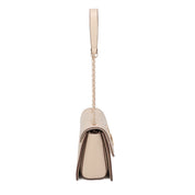 Charmaine Chained Crossbody Bag - Taupe