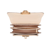 Alexa Chained Crossbody Bag - Beige