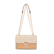 Alexa Chained Crossbody Bag - Camel