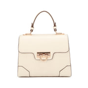 Anne Top Handle Bag - Beige