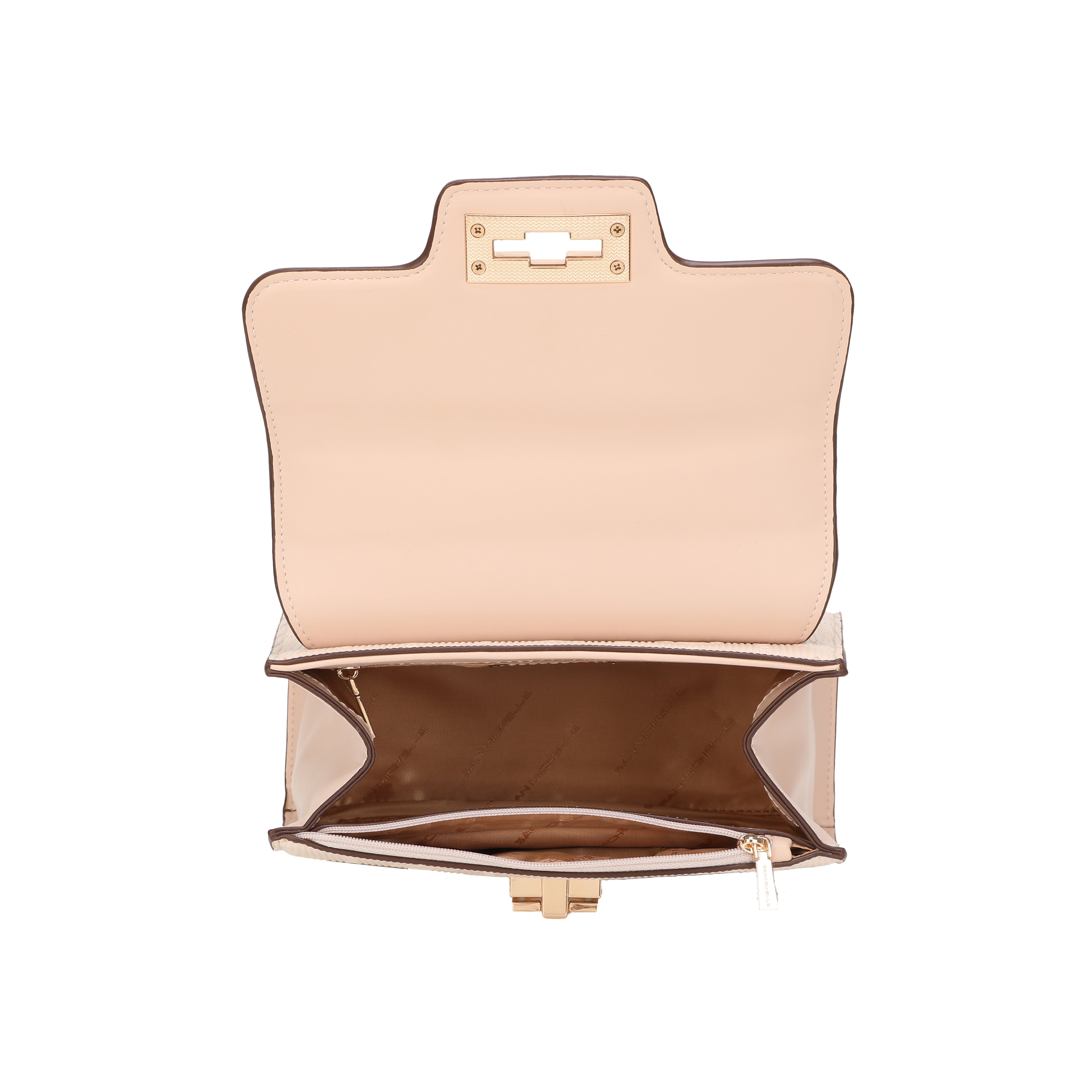 Anne Top Handle Bag - Light Pink (Two Tone)