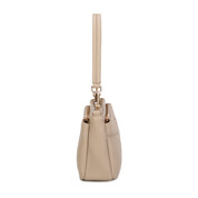 Jolene Leather Crossbody Bag - Taupe
