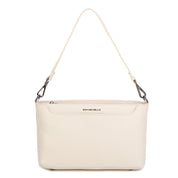 Cynthia Leather Crossbody Bag - Beige