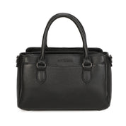 Bella Leather Day Bag - Black