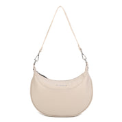 Laura Leather Crossbody Bag - Oat