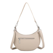Laura Leather Crossbody Bag - Oat