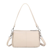 Anna Leather Crossbody Bag - Oat