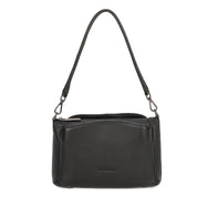 Stella Leather Shoulder Bag - Black