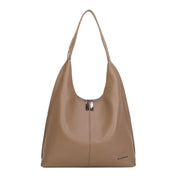 Haven Leather Shoulder Bag - Deep Taupe