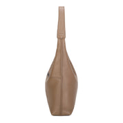 Haven Leather Shoulder Bag - Deep Taupe