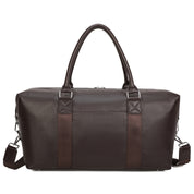 Taylor Leather Duffel Bag - Coffee