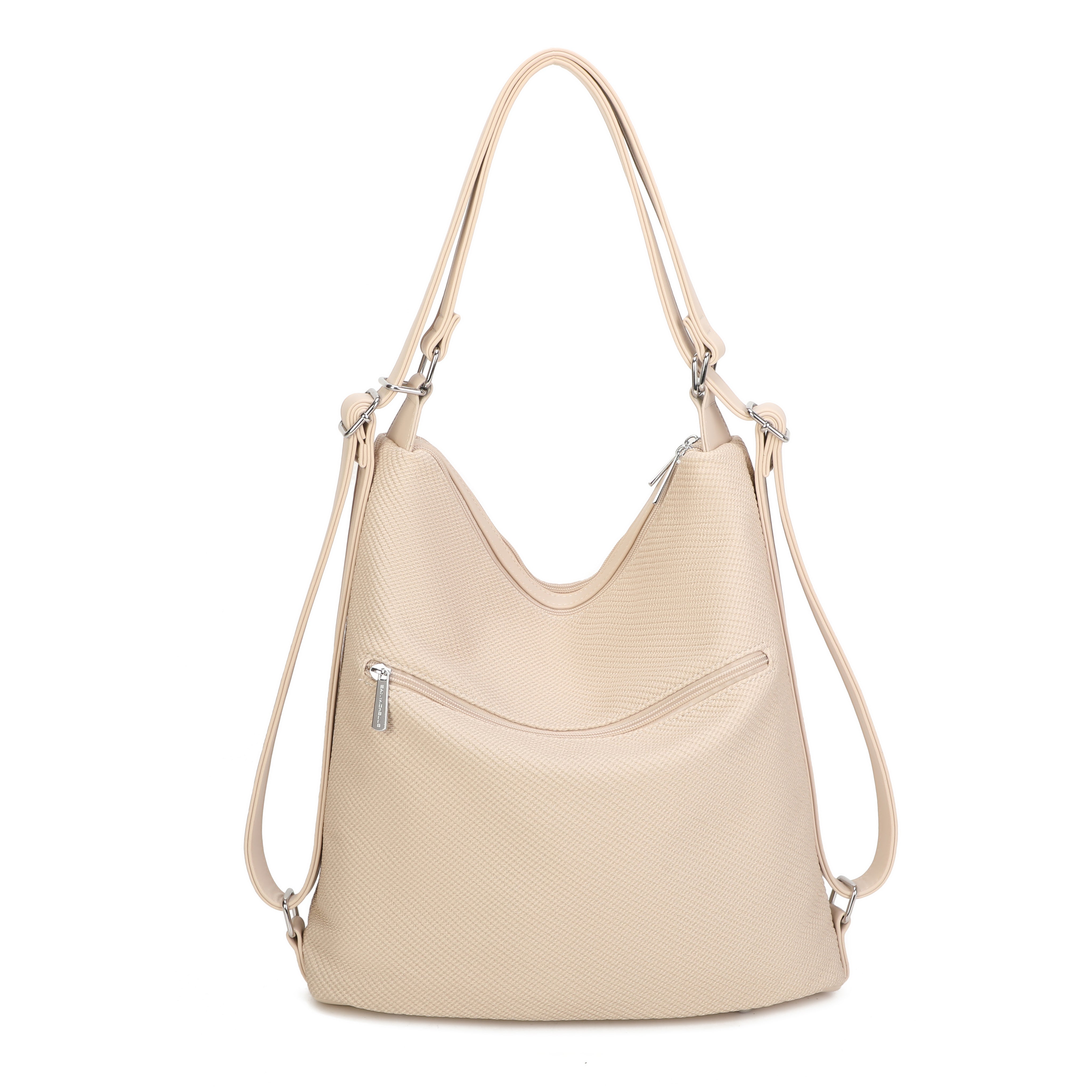 Dolly Convertible Shoulder Bag - Beige