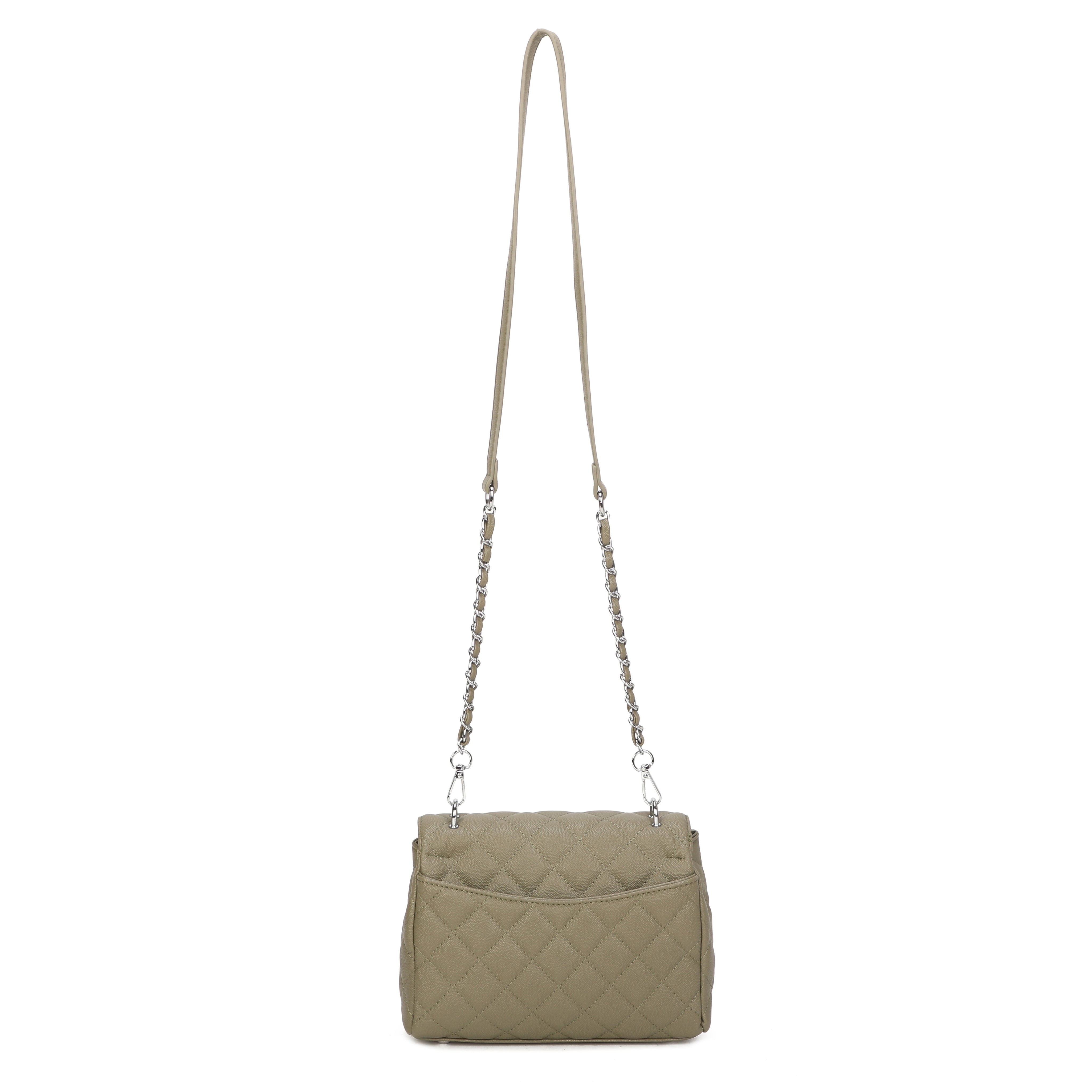 Paula Crossbody Bag - Khaki Green