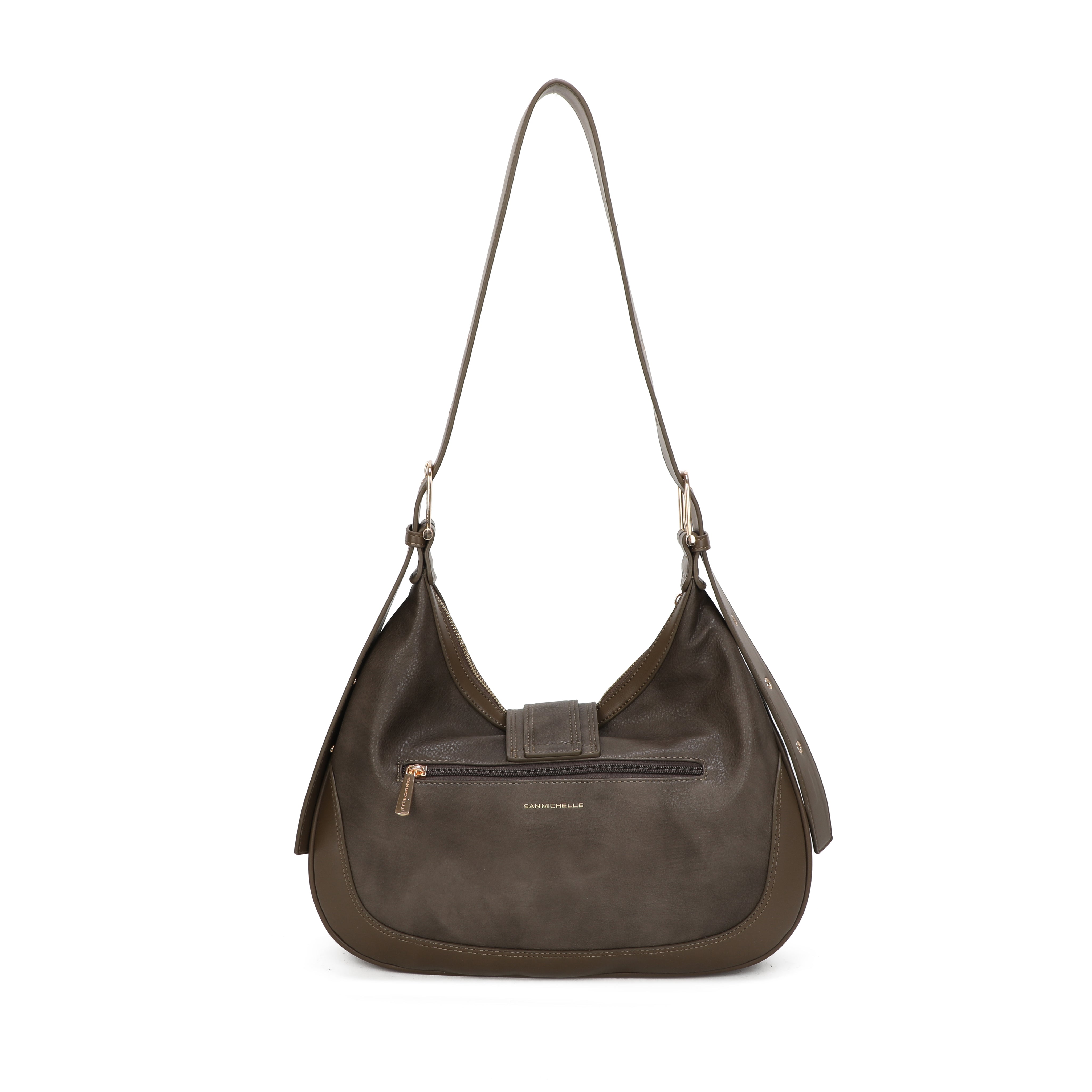 Rumi Hobo Bag - Khaki Green