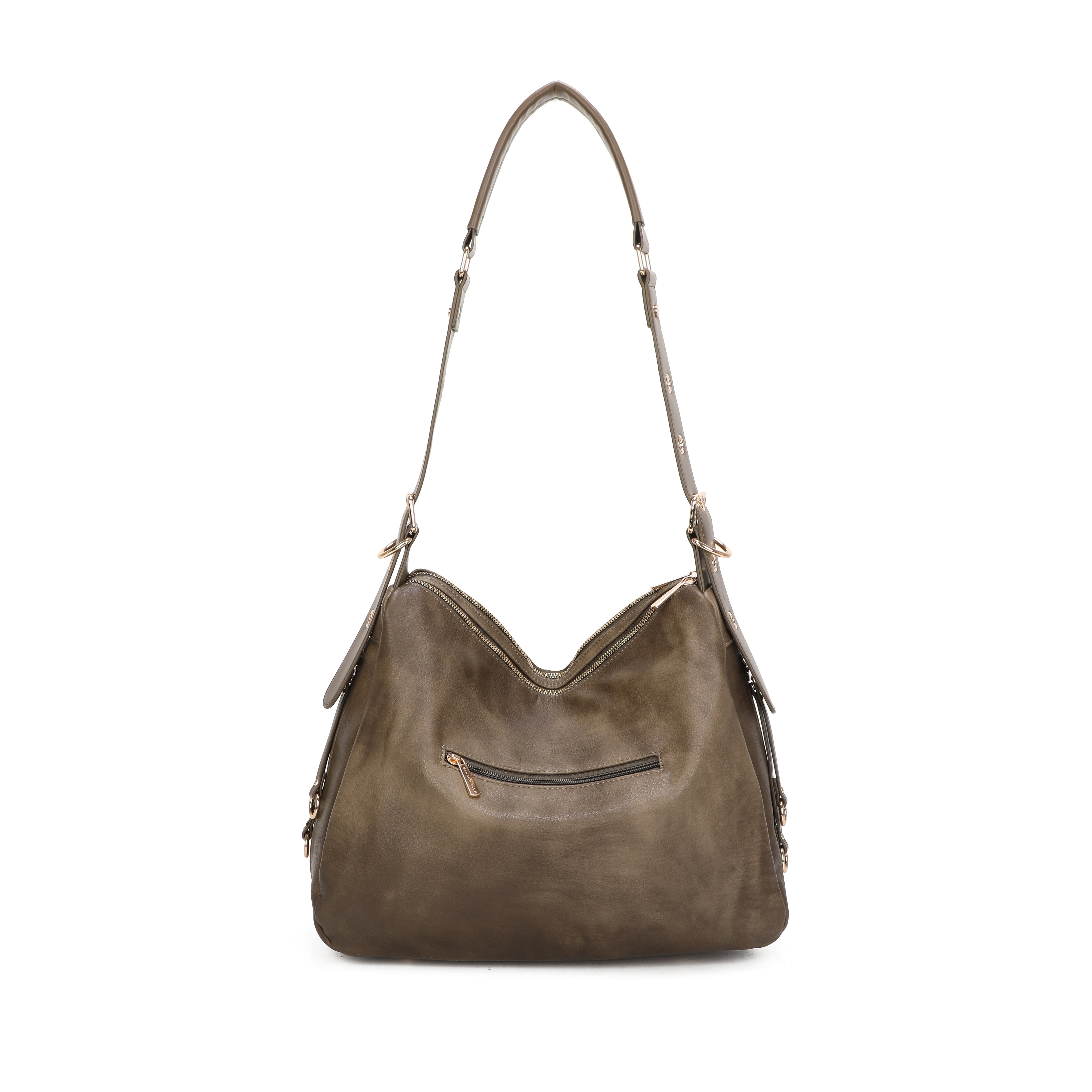 Vanessa Hobo Bag - Khaki Green