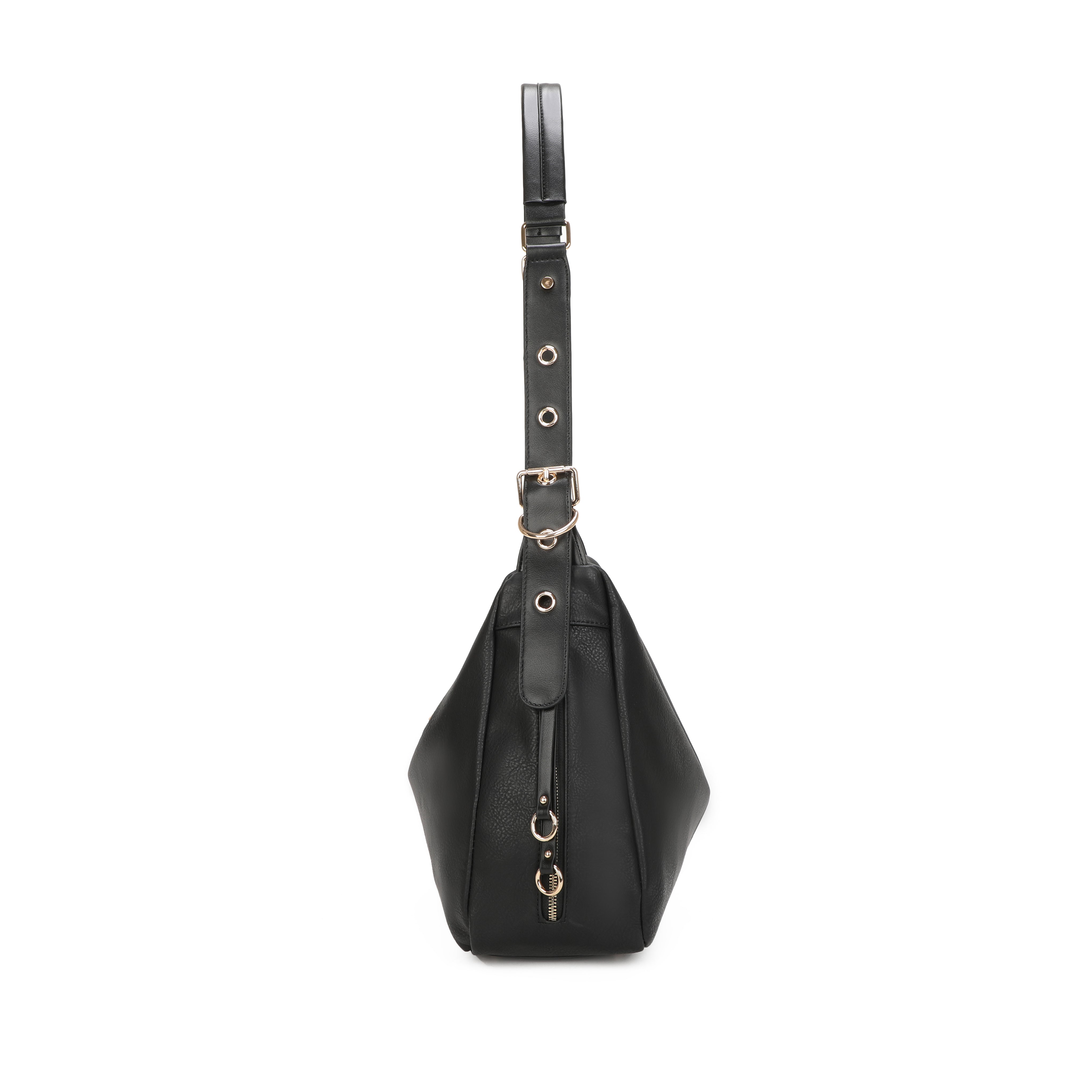 Vanessa Hobo Bag - Black