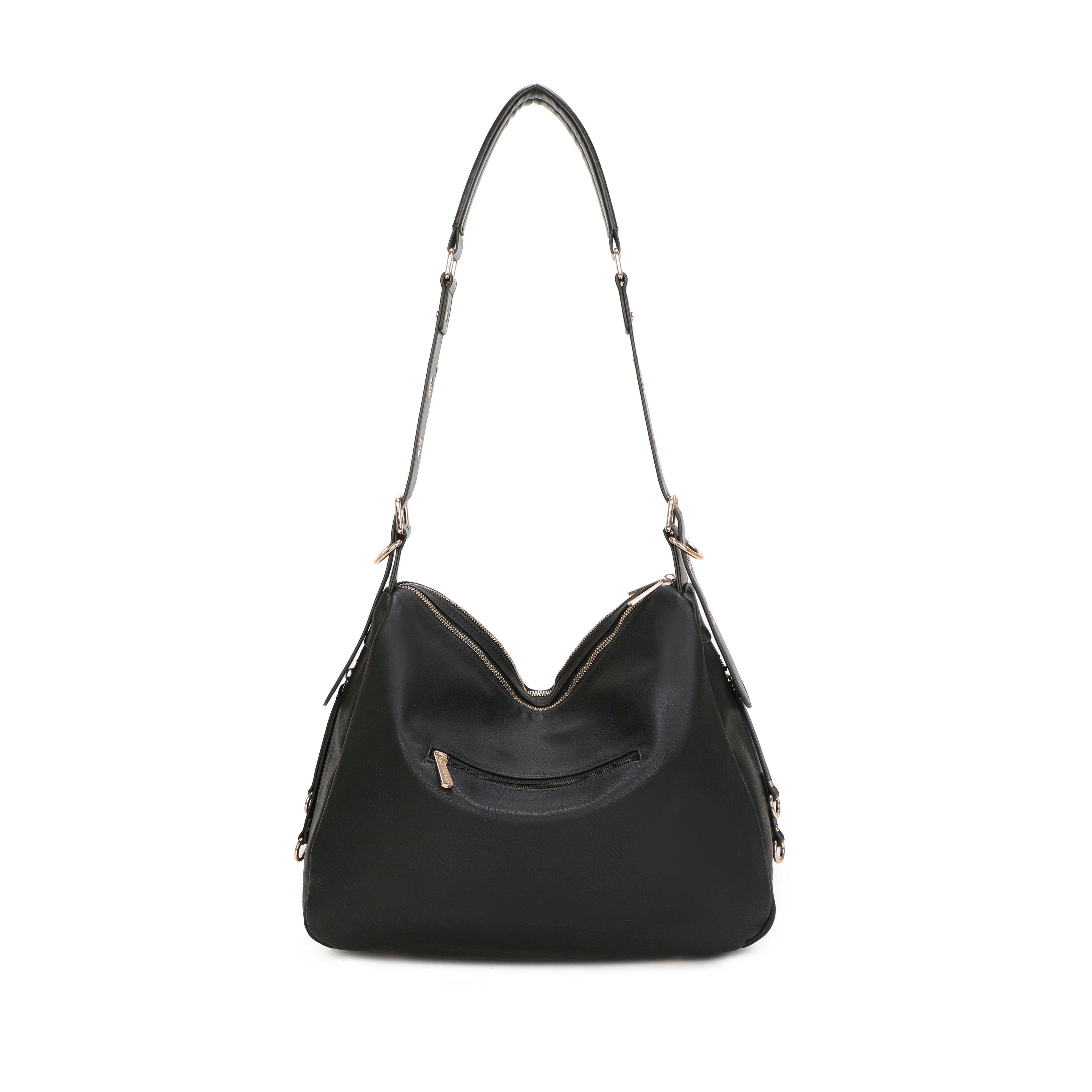 Vanessa Hobo Bag - Black