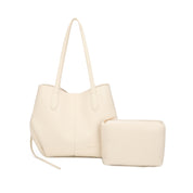 Carly Tote Bag - Beige