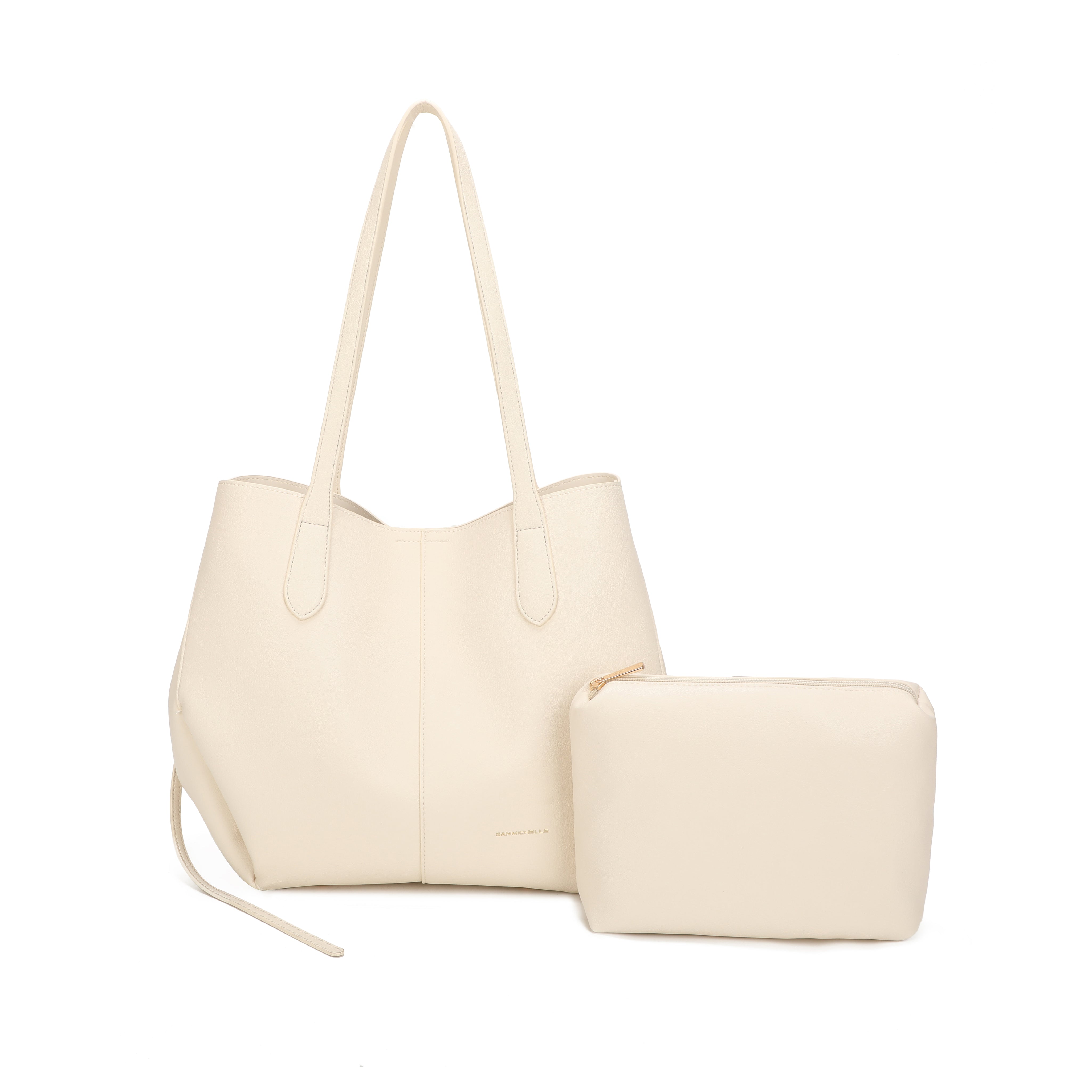 Carly Tote Bag - Beige