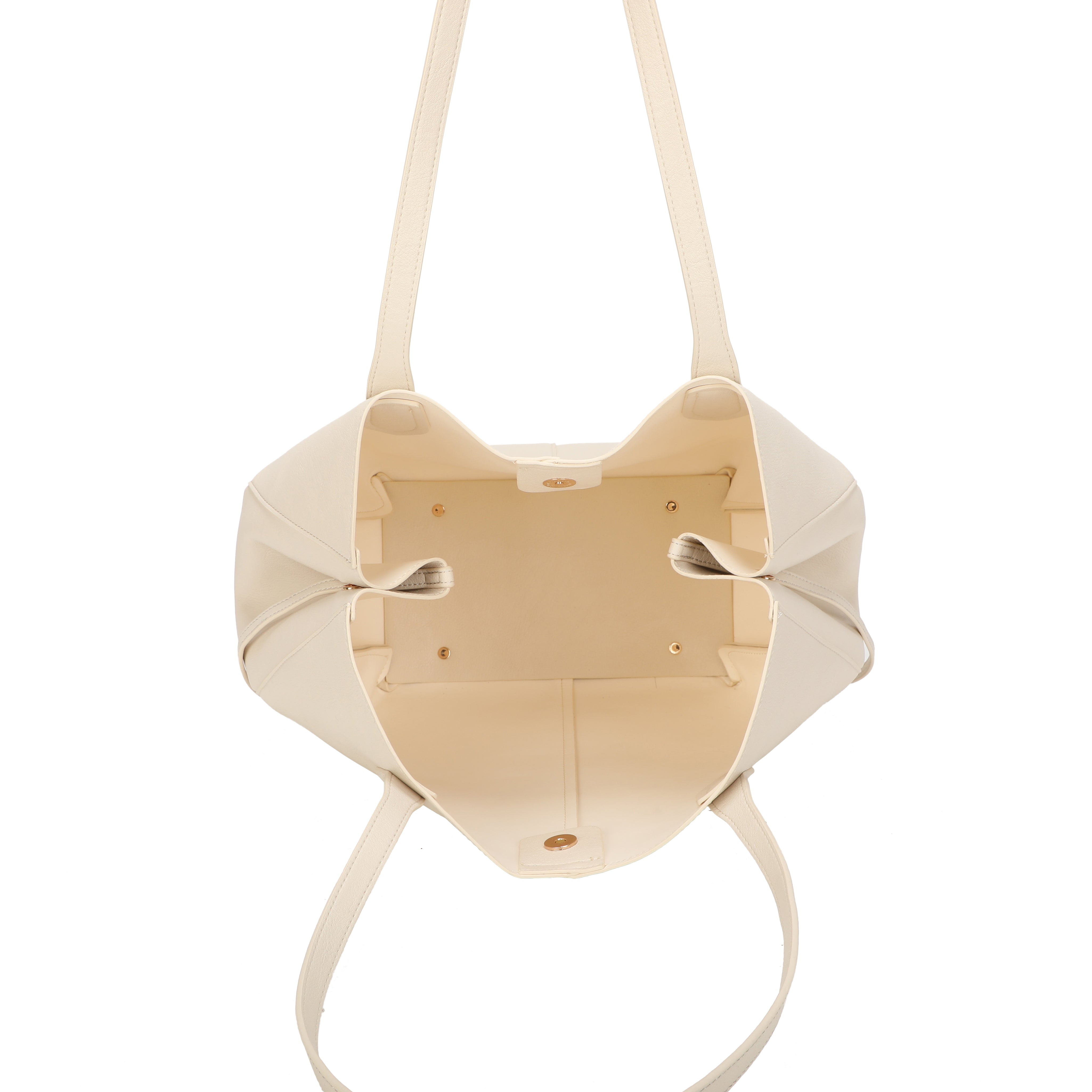 Carly Tote Bag - Beige