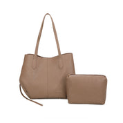Carly Tote Bag - Taupe