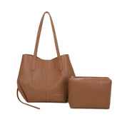 Carly Tote Bag - Brown