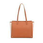 Faye Tote Bag - Brown