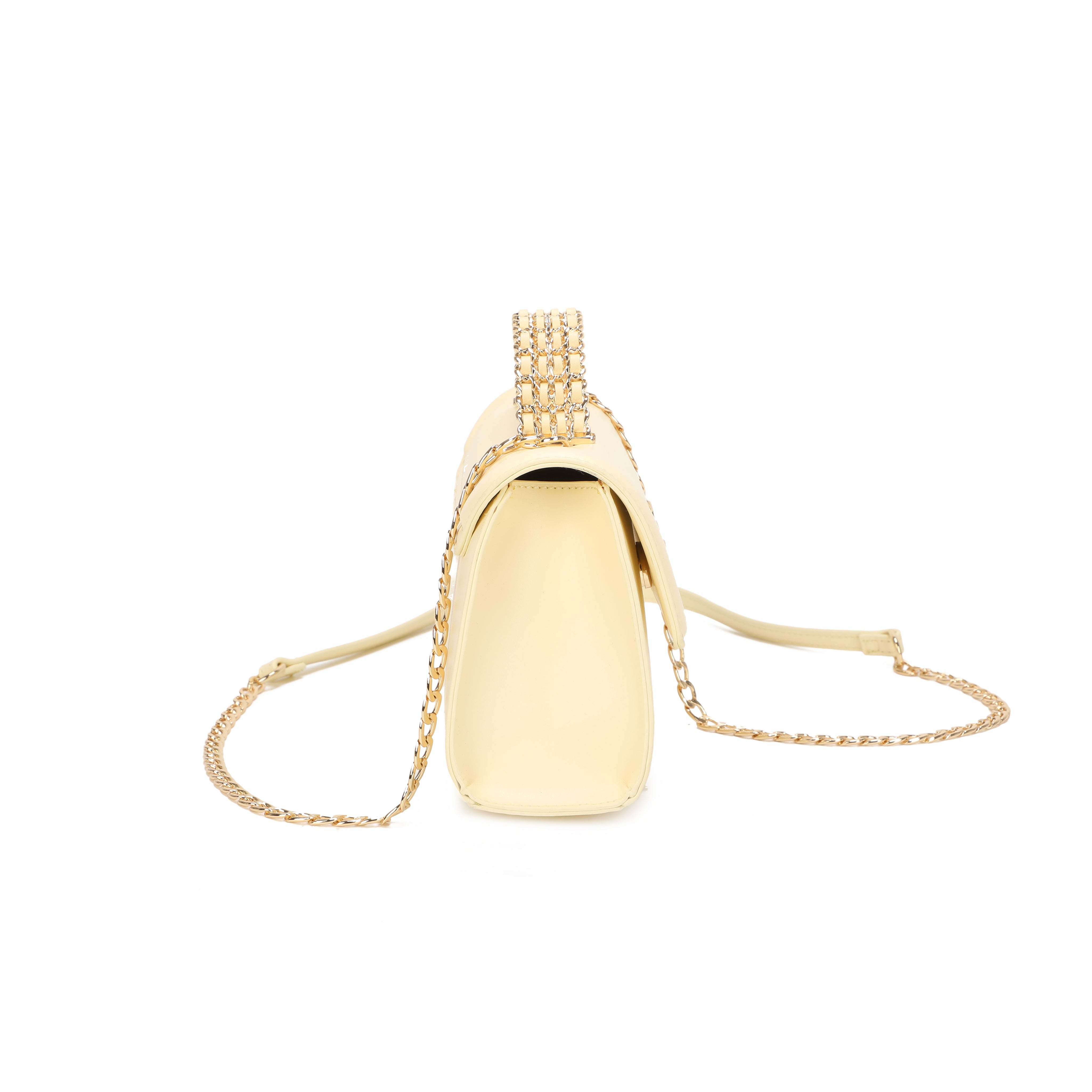 Amara Top Handle Bag - Yellow