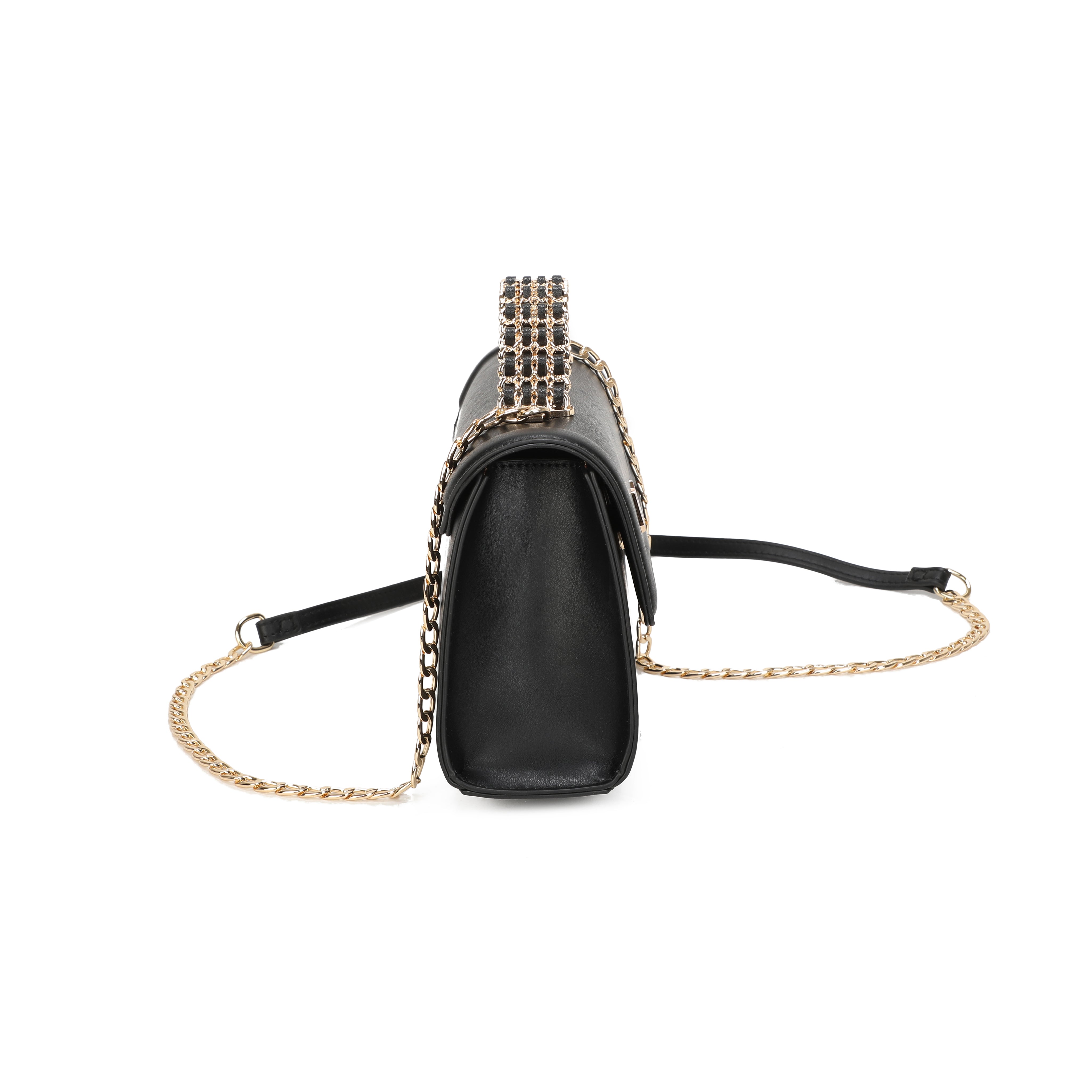 Amara Top Handle Bag - Black