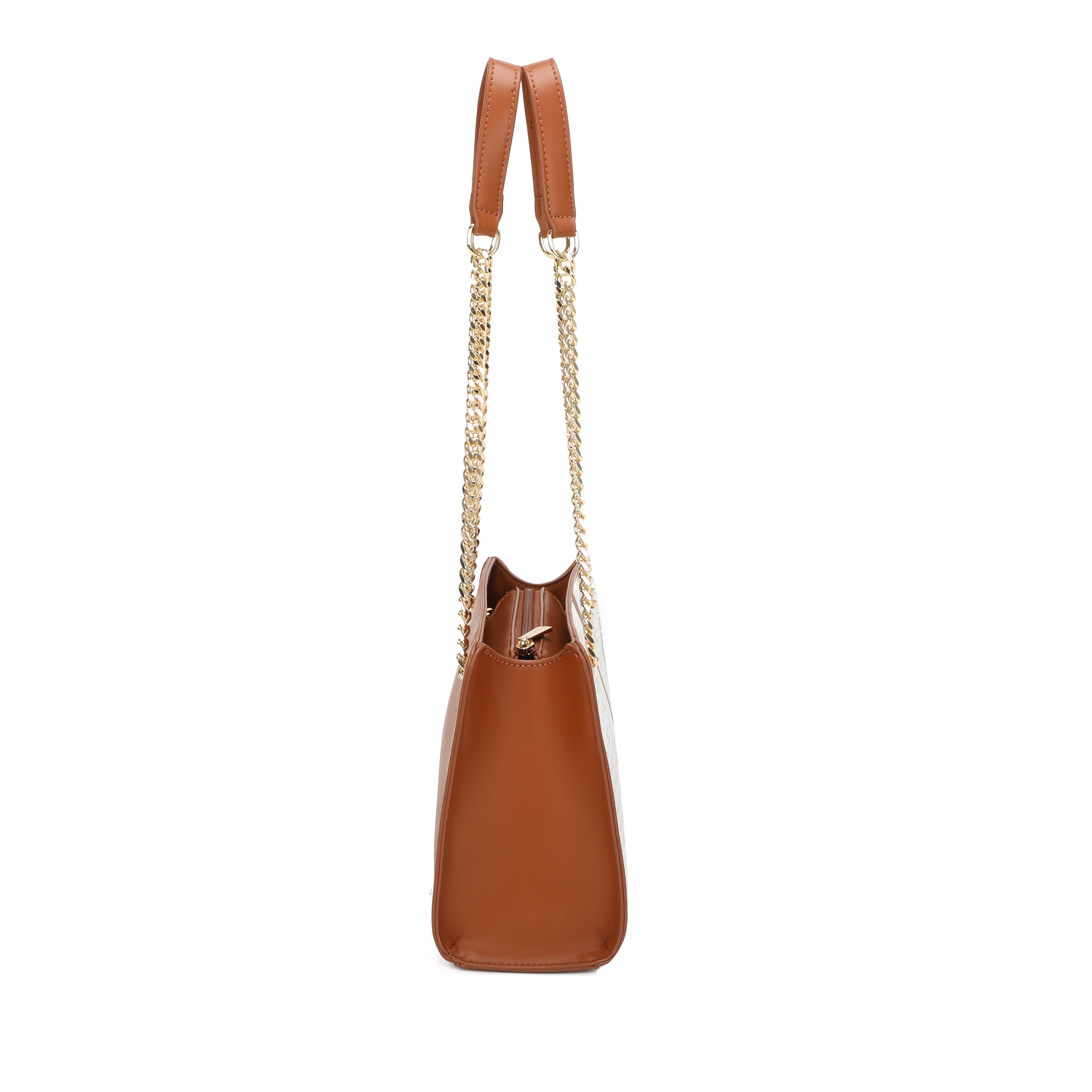 Allison Shoulder Bag - Brown – San Michelle Bags