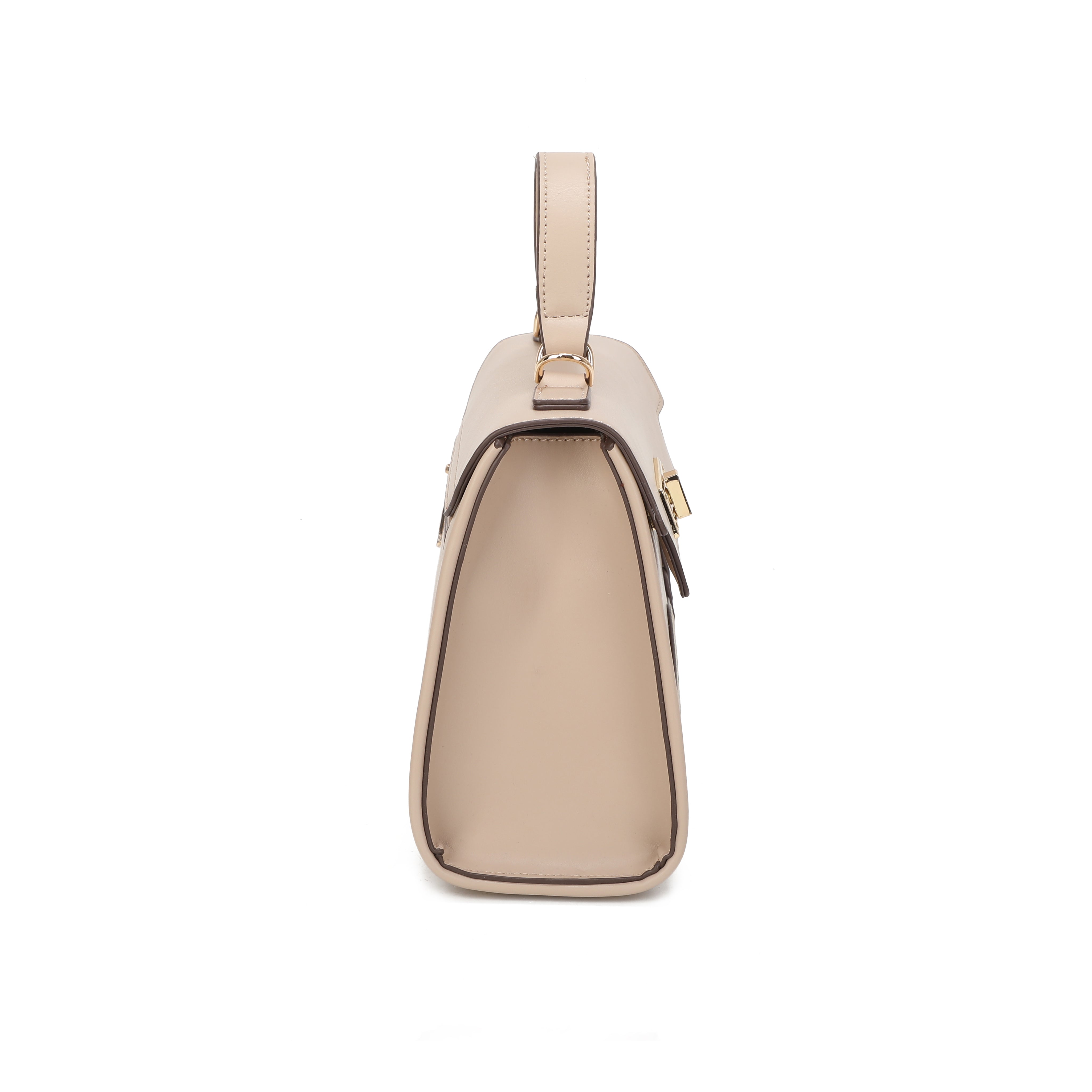 Amelie Top Handle Bag - Camel