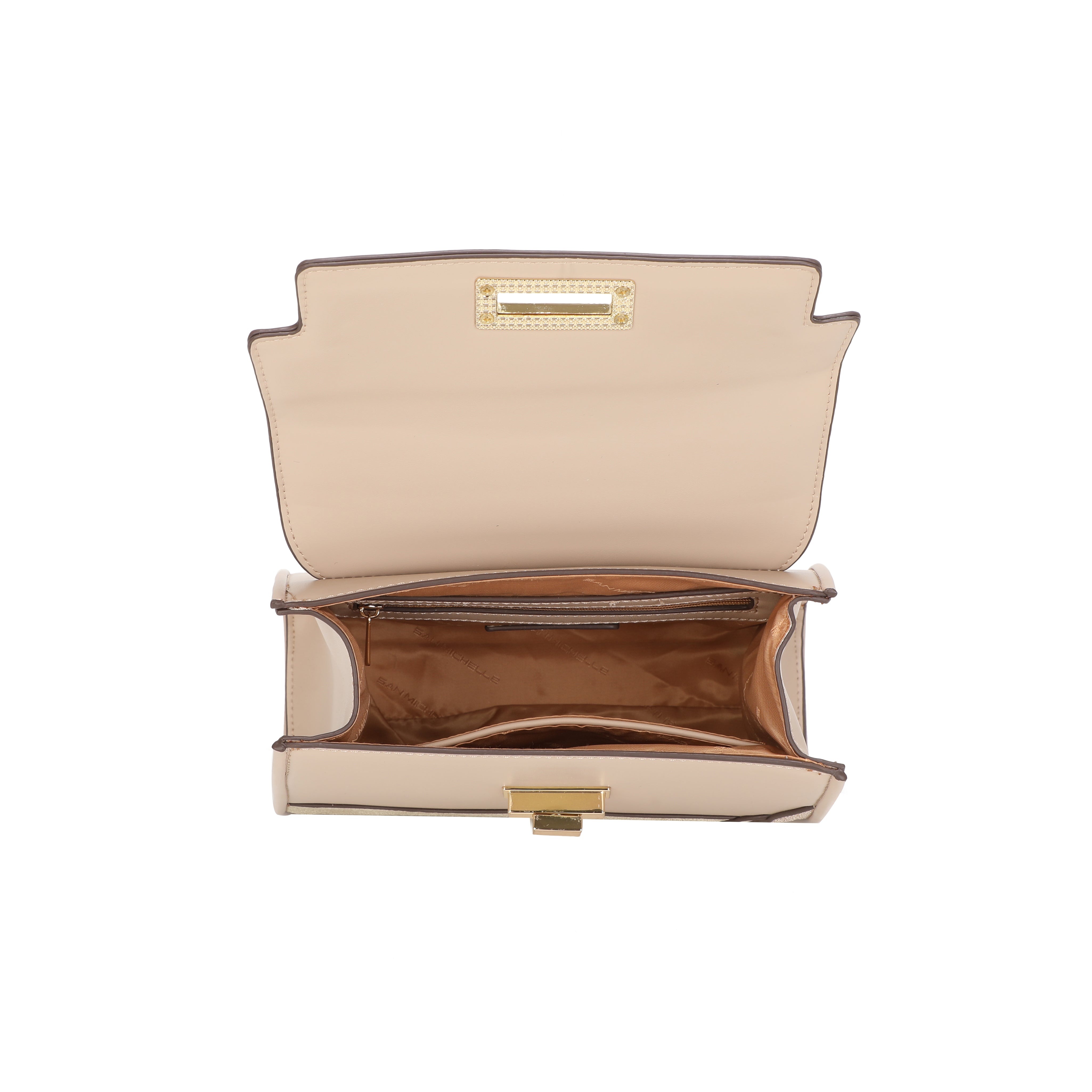 Amelie Top Handle Bag - Camel