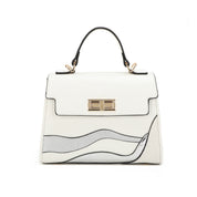 Amelie Top Handle Bag - White