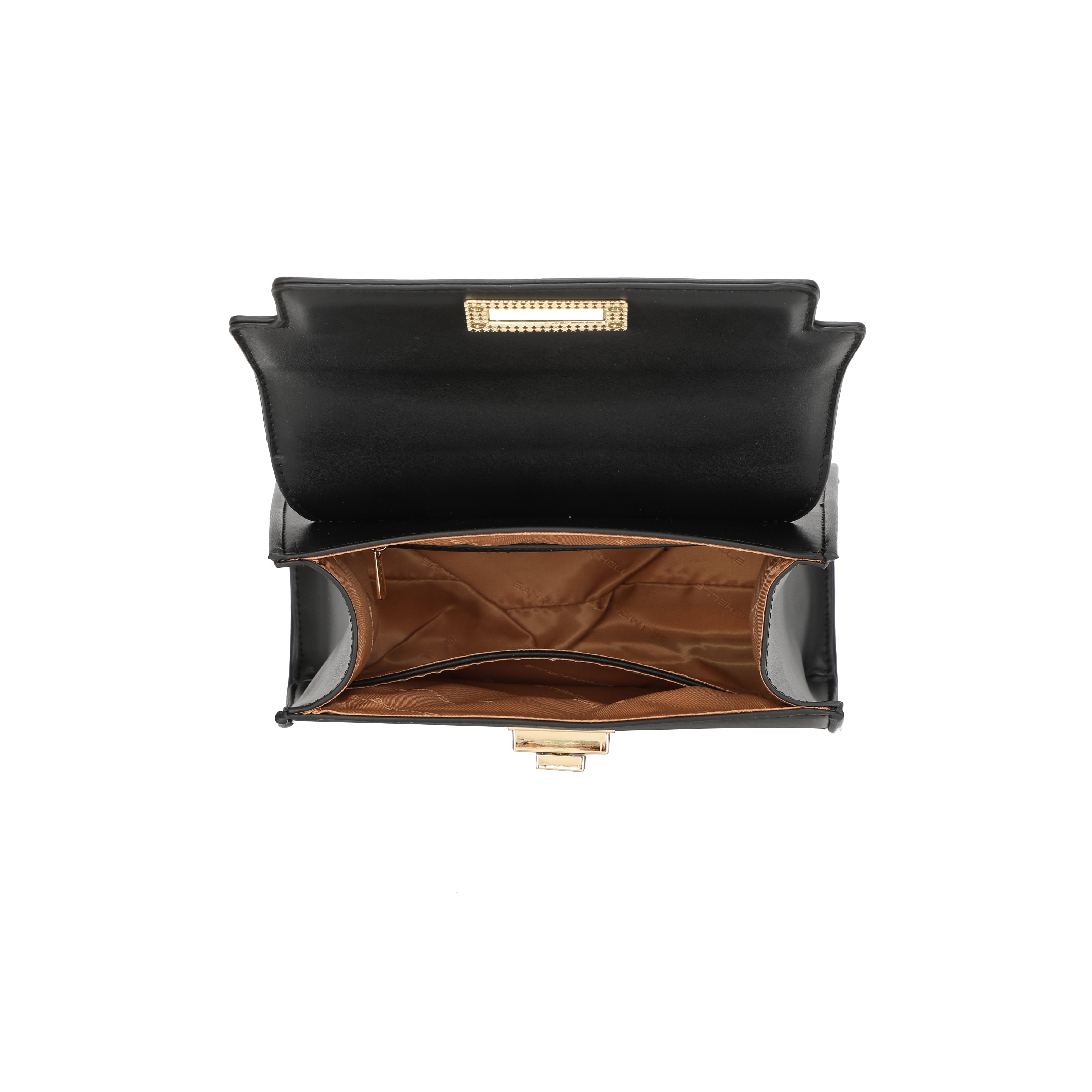 Amelie Top Handle Bag - Black