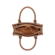 Trish Top Handle Bag - Brown