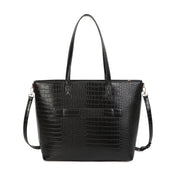 Amber Large Tote Bag - Black