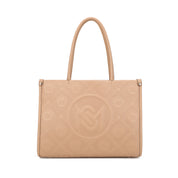 Mira Shopper Tote Bag - Camel