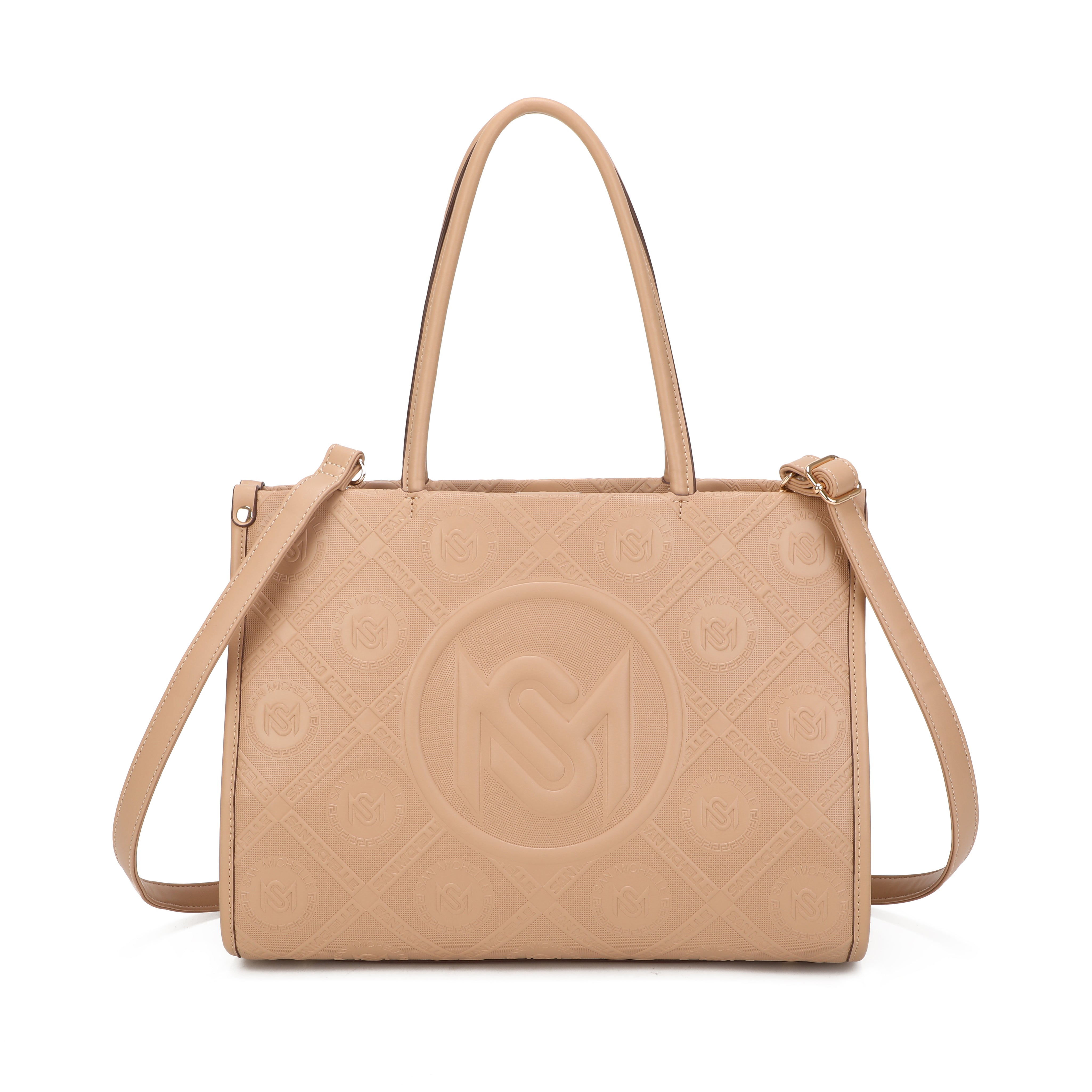 Mira Shopper Tote Bag - Camel