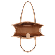 Mira Shopper Tote Bag - Camel